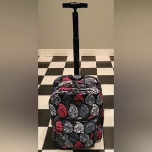 Vera Bradley Lighten Up Rolling Backpack